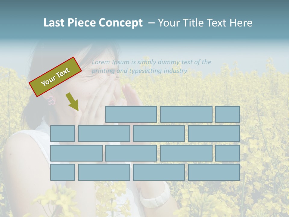 Beauty Single Sunlight PowerPoint Template