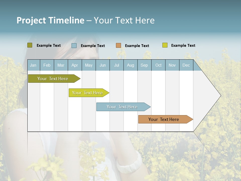 Beauty Single Sunlight PowerPoint Template