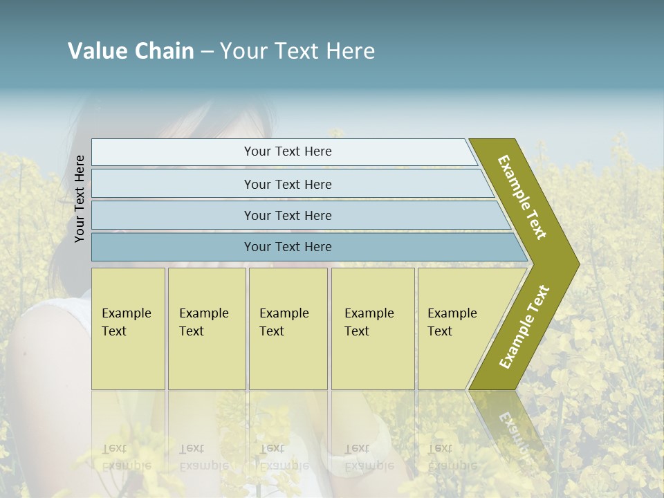 Beauty Single Sunlight PowerPoint Template