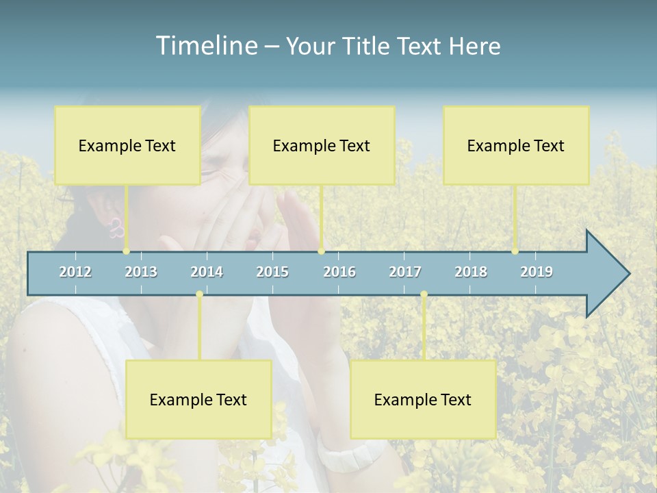Beauty Single Sunlight PowerPoint Template
