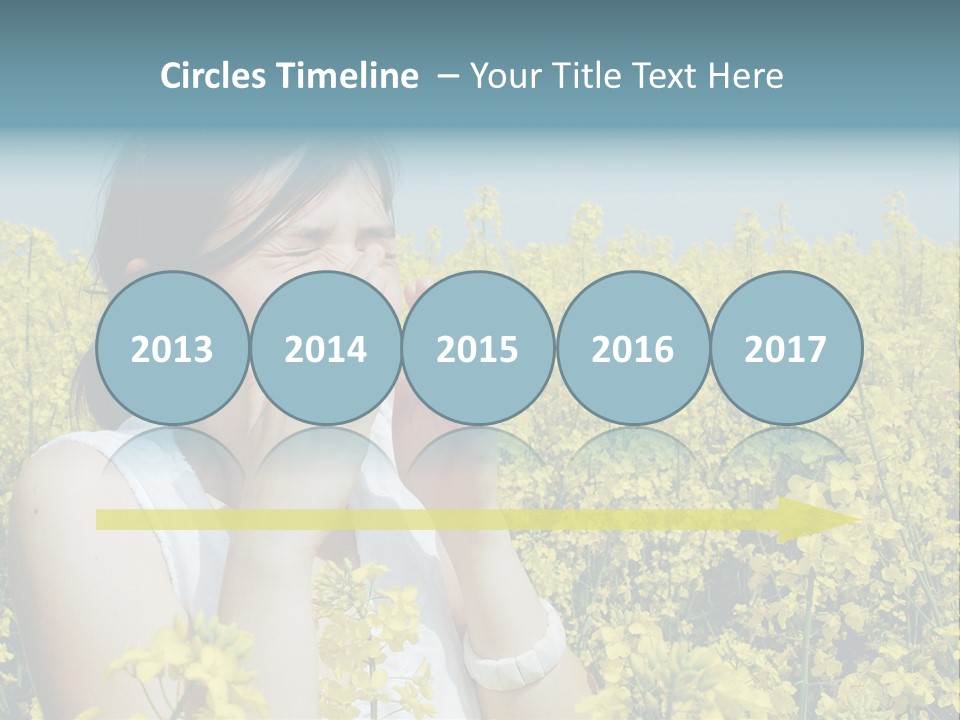 Beauty Single Sunlight PowerPoint Template