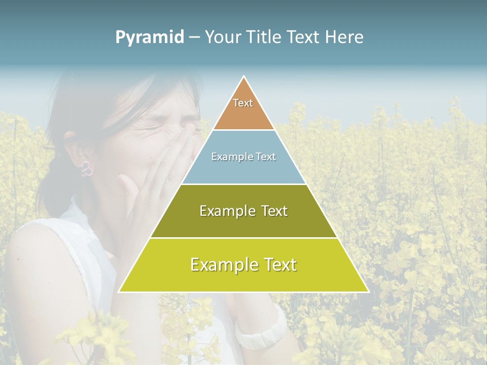 Beauty Single Sunlight PowerPoint Template