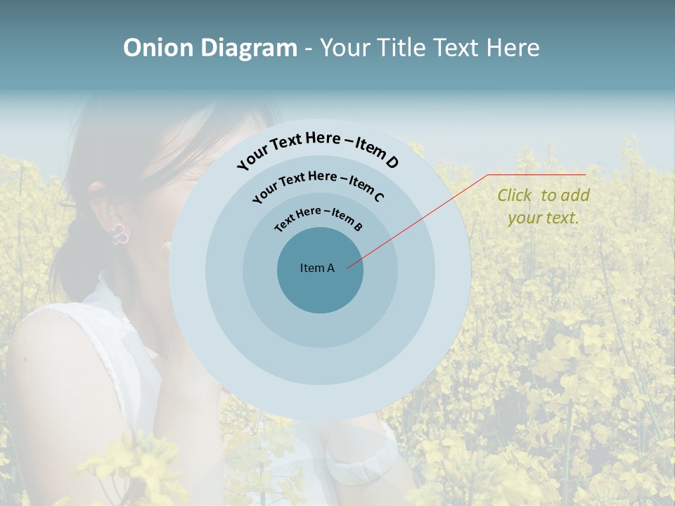 Beauty Single Sunlight PowerPoint Template