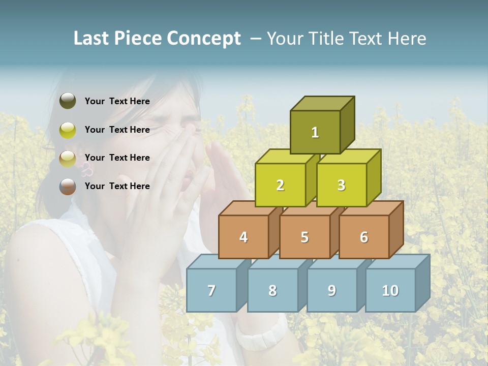 Beauty Single Sunlight PowerPoint Template