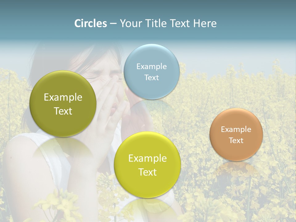 Beauty Single Sunlight PowerPoint Template