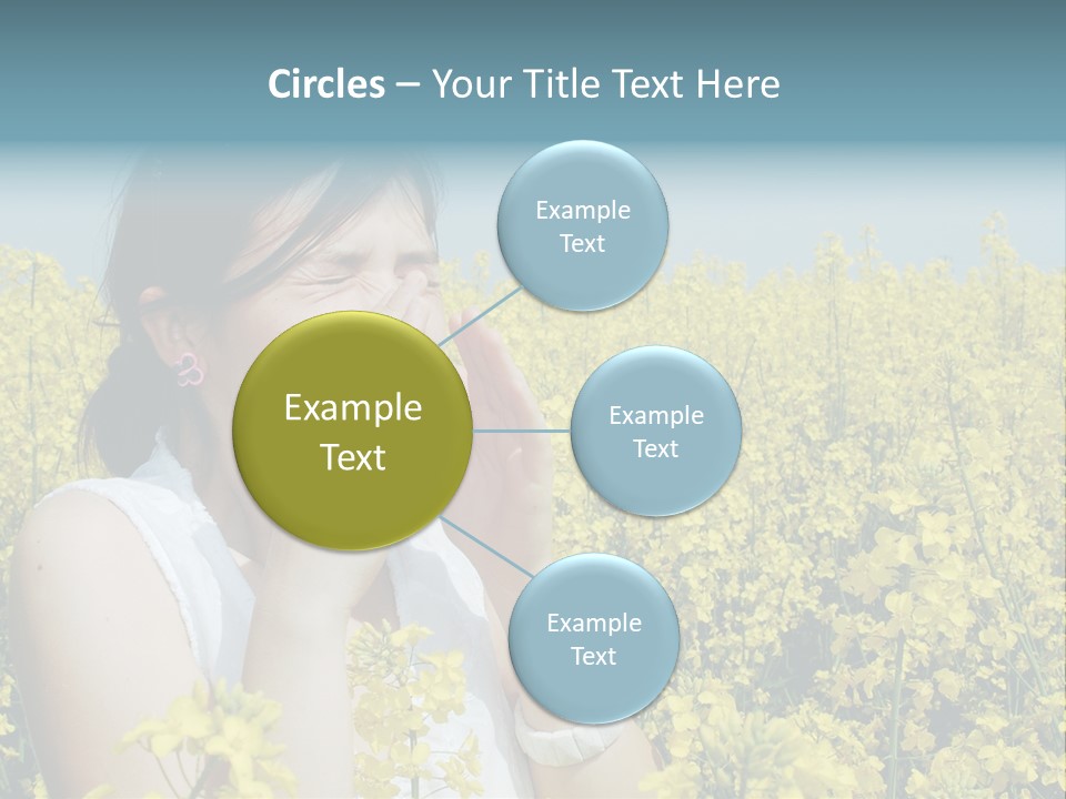 Beauty Single Sunlight PowerPoint Template