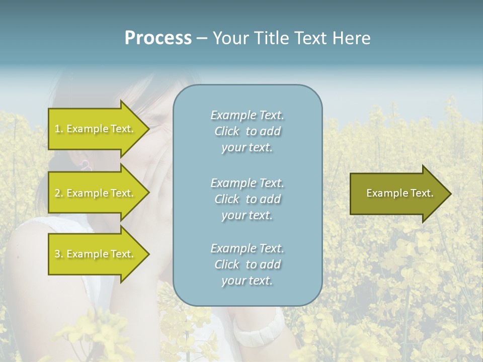 Beauty Single Sunlight PowerPoint Template