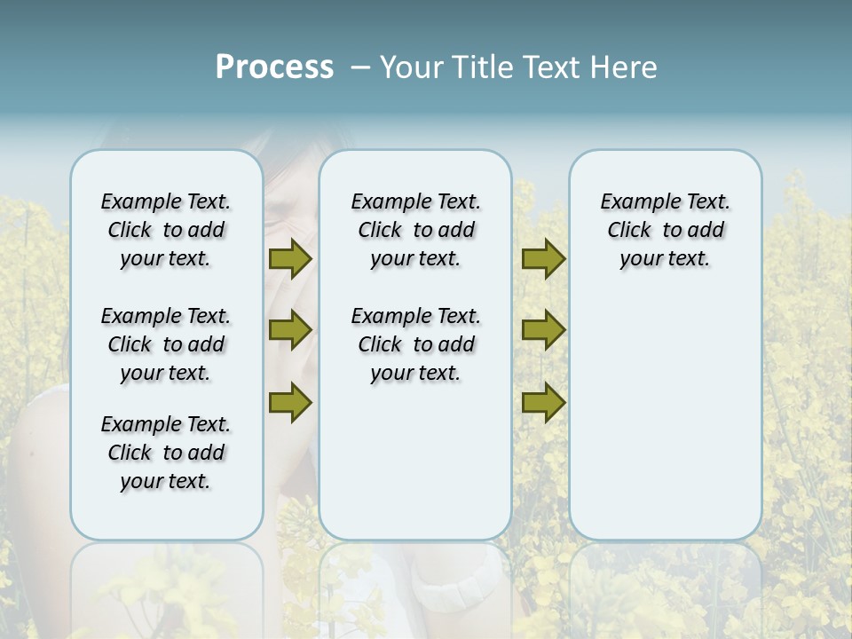 Beauty Single Sunlight PowerPoint Template