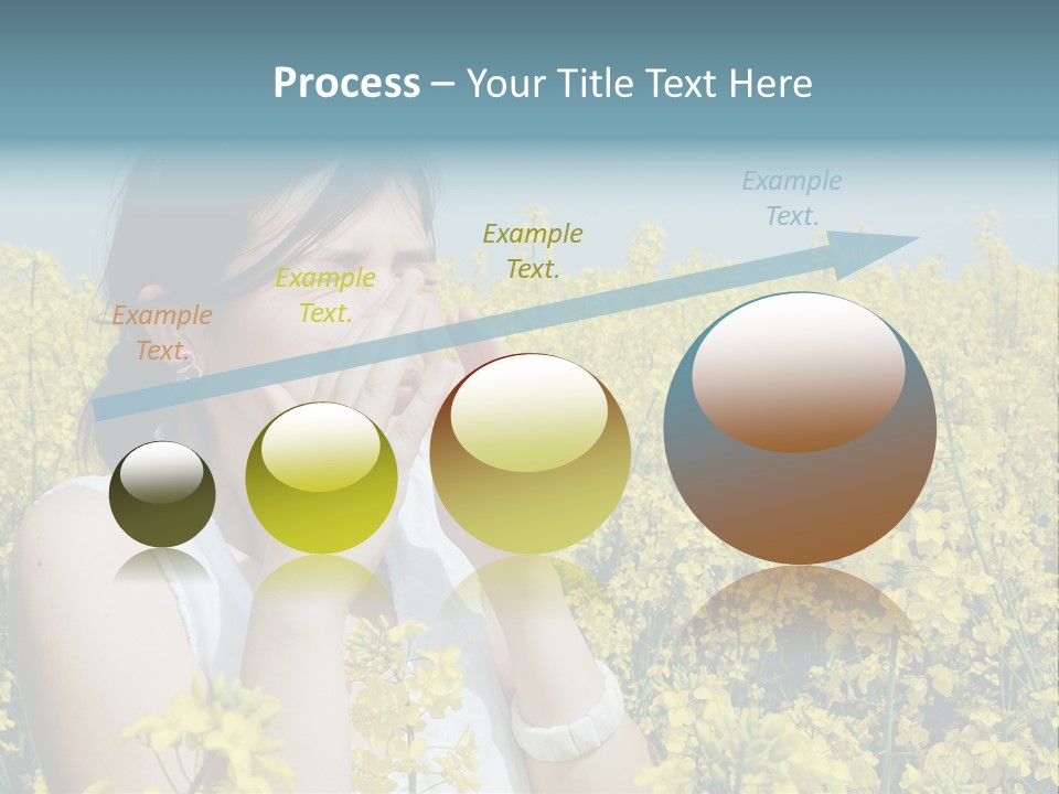 Beauty Single Sunlight PowerPoint Template