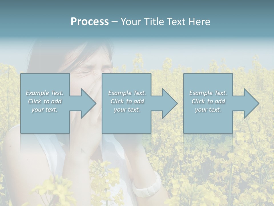 Beauty Single Sunlight PowerPoint Template
