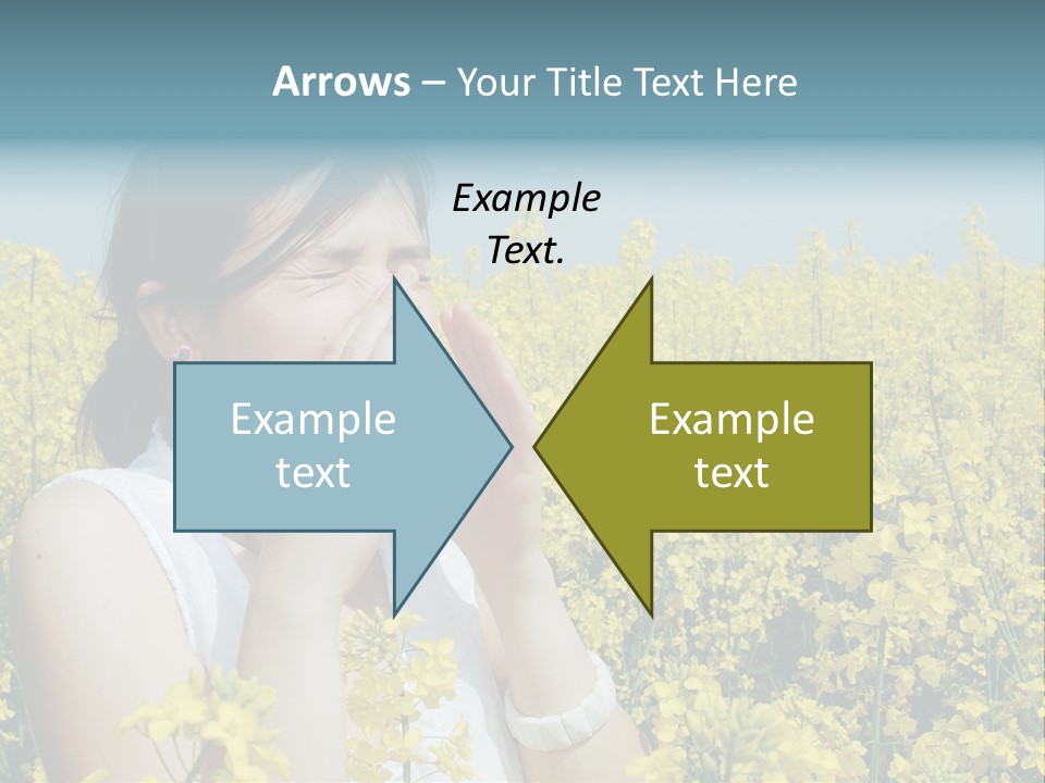 Beauty Single Sunlight PowerPoint Template