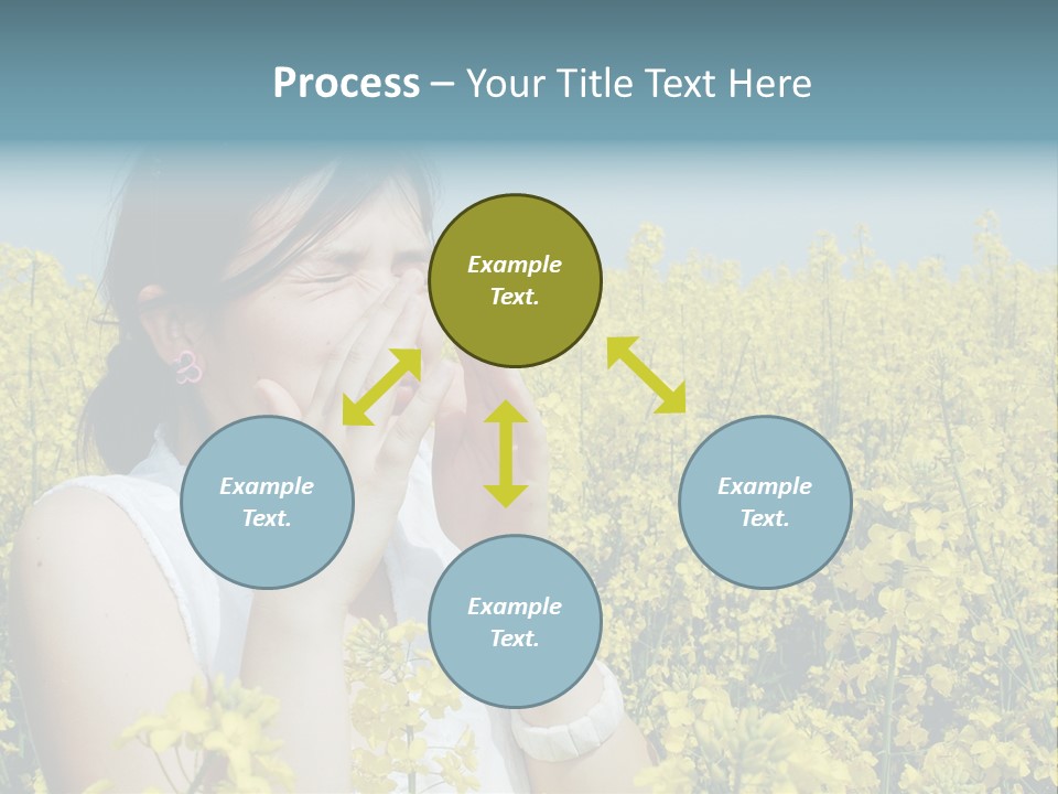 Beauty Single Sunlight PowerPoint Template