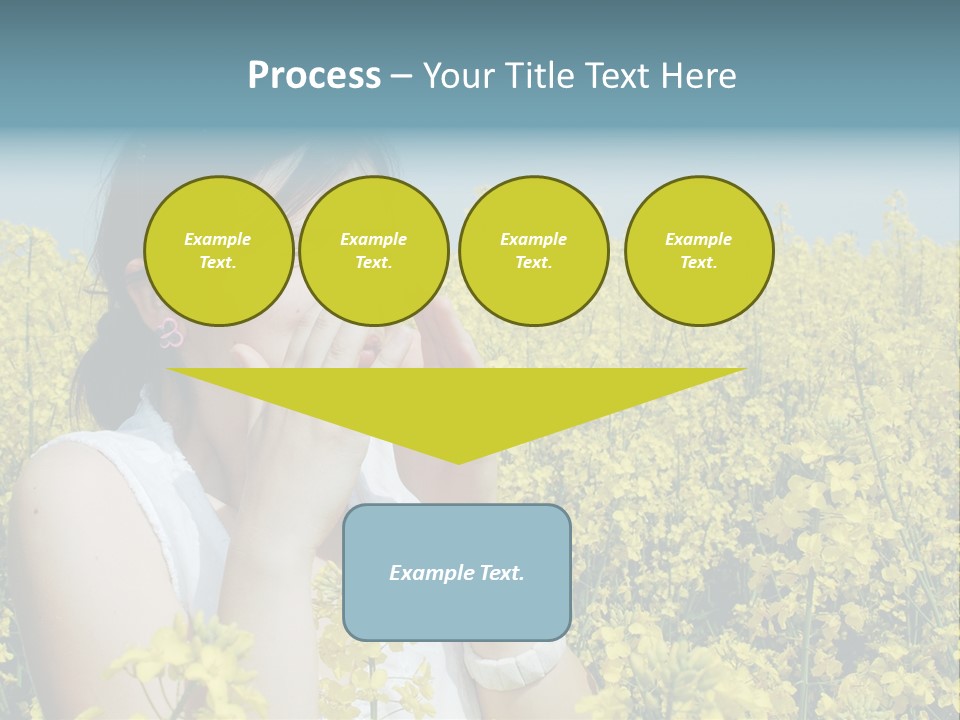 Beauty Single Sunlight PowerPoint Template