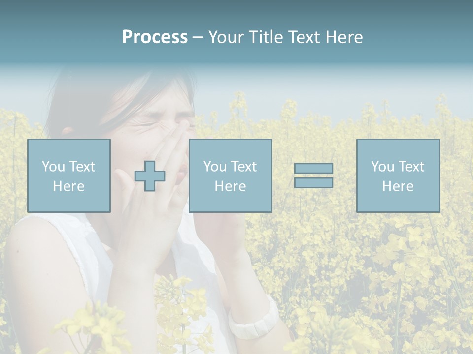 Beauty Single Sunlight PowerPoint Template