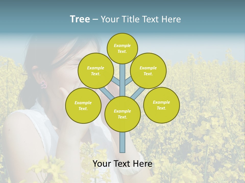 Beauty Single Sunlight PowerPoint Template