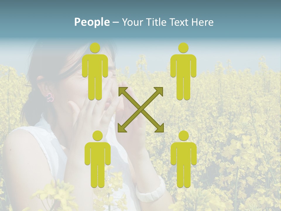 Beauty Single Sunlight PowerPoint Template