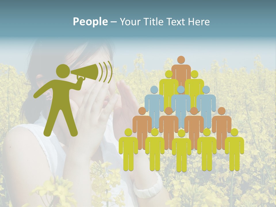 Beauty Single Sunlight PowerPoint Template