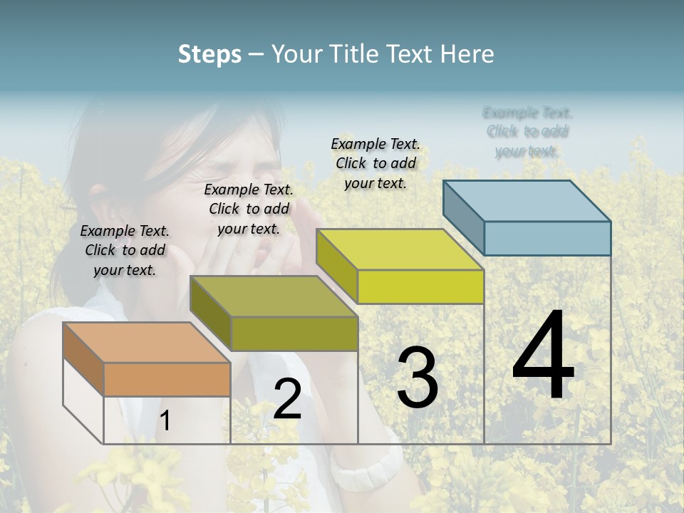 Beauty Single Sunlight PowerPoint Template