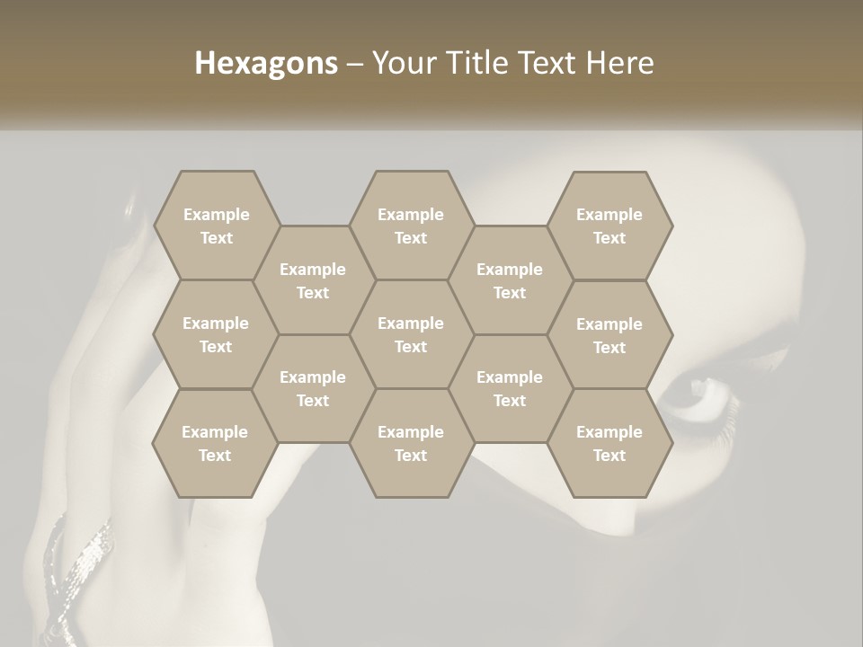 Face Arabian Head PowerPoint Template