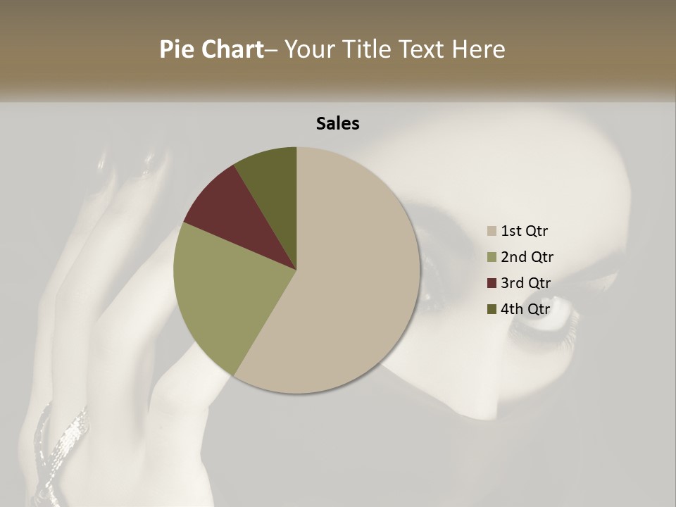 Face Arabian Head PowerPoint Template