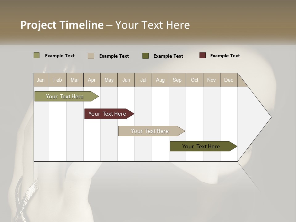 Face Arabian Head PowerPoint Template