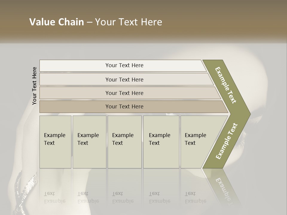 Face Arabian Head PowerPoint Template