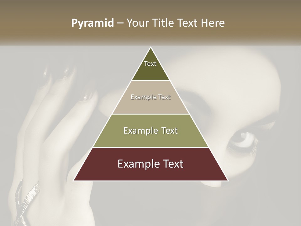 Face Arabian Head PowerPoint Template