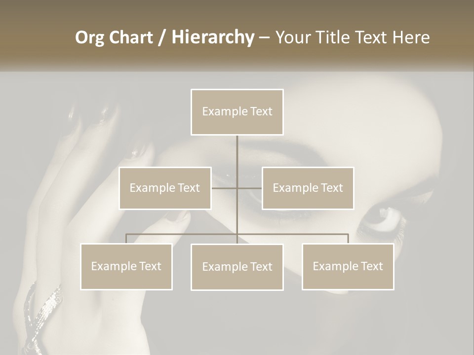Face Arabian Head PowerPoint Template