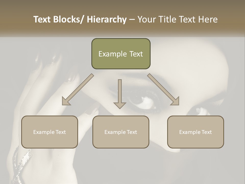 Face Arabian Head PowerPoint Template