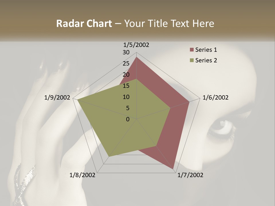 Face Arabian Head PowerPoint Template