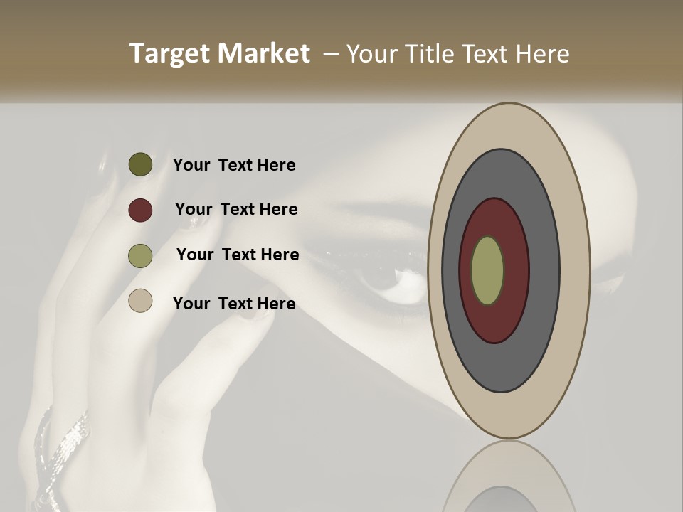 Face Arabian Head PowerPoint Template