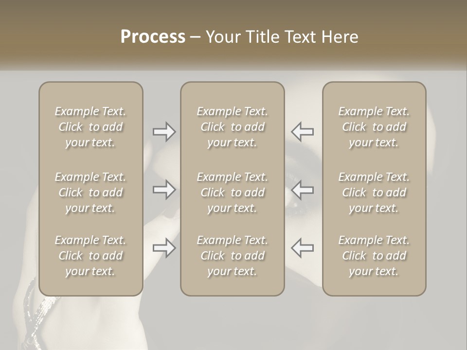 Face Arabian Head PowerPoint Template