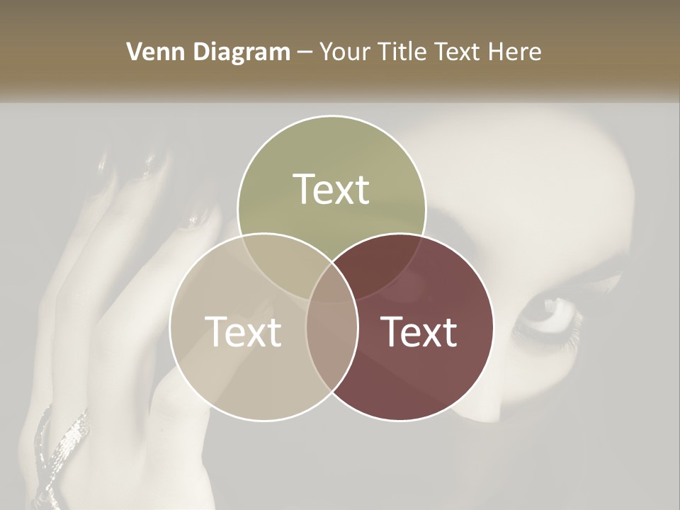 Face Arabian Head PowerPoint Template