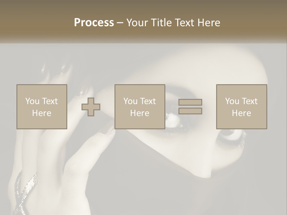 Face Arabian Head PowerPoint Template