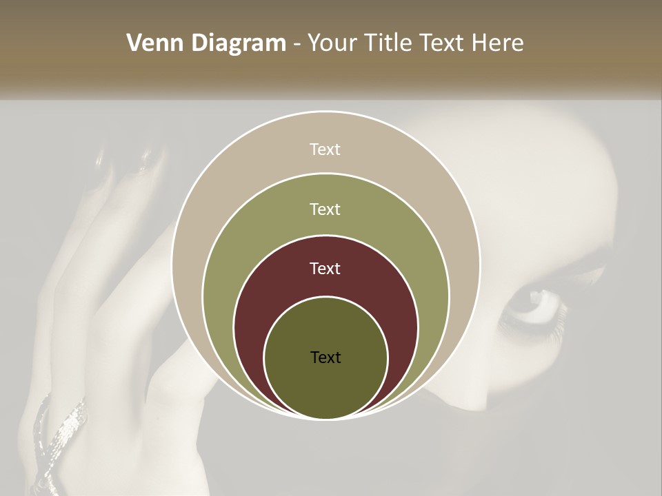 Face Arabian Head PowerPoint Template