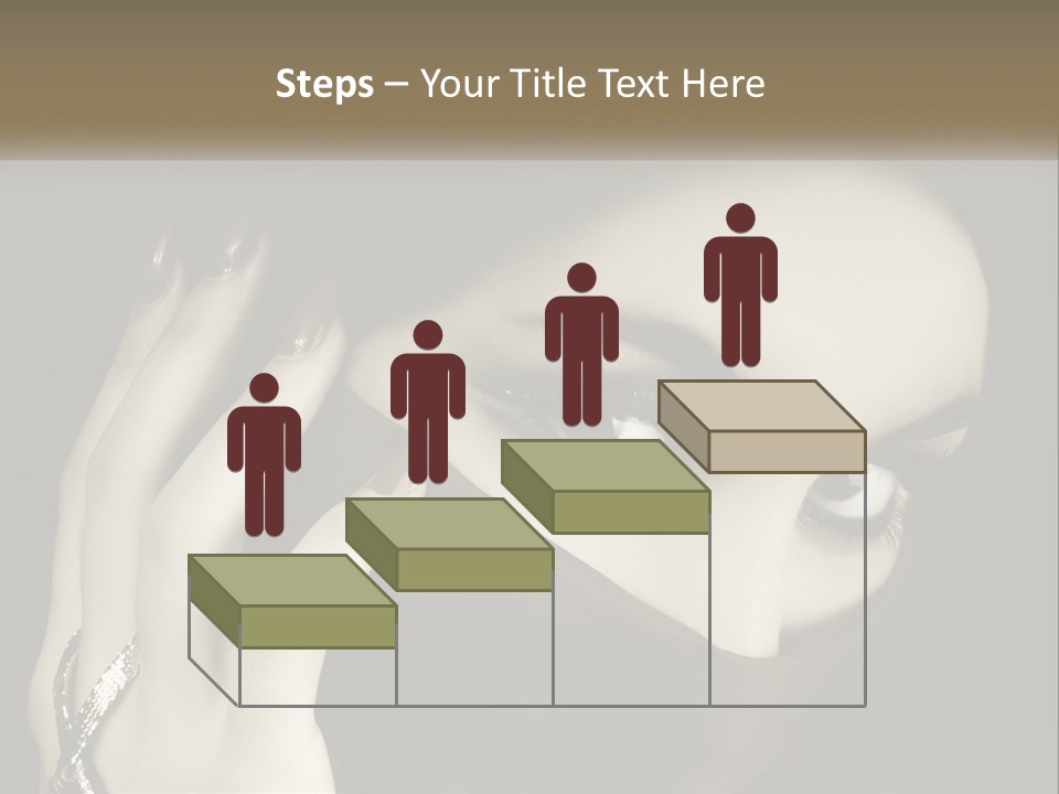 Face Arabian Head PowerPoint Template