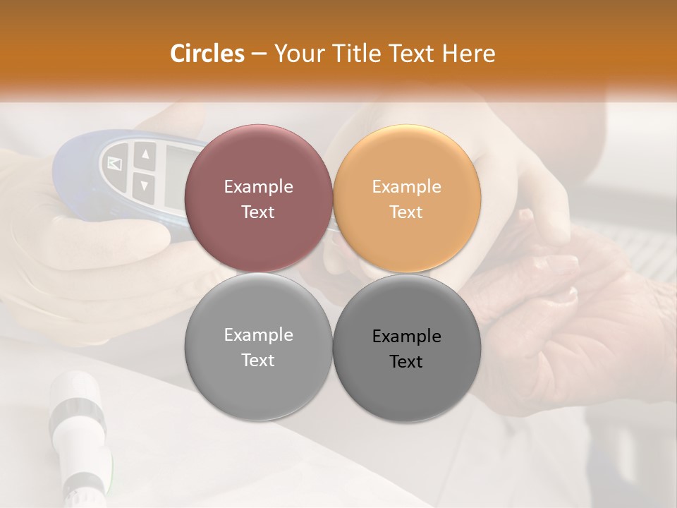 Hyperglycemia Carbohydrates Gauge PowerPoint Template