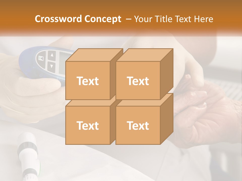 Hyperglycemia Carbohydrates Gauge PowerPoint Template
