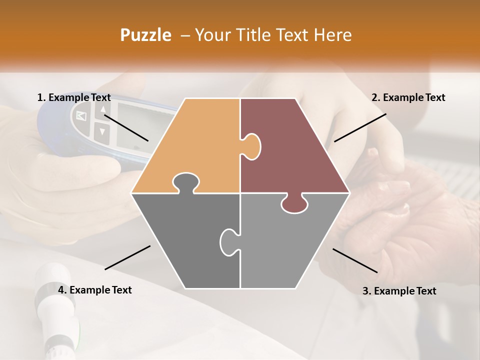 Hyperglycemia Carbohydrates Gauge PowerPoint Template
