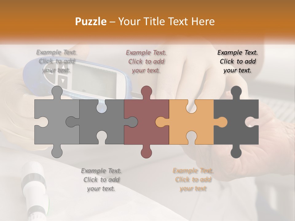 Hyperglycemia Carbohydrates Gauge PowerPoint Template