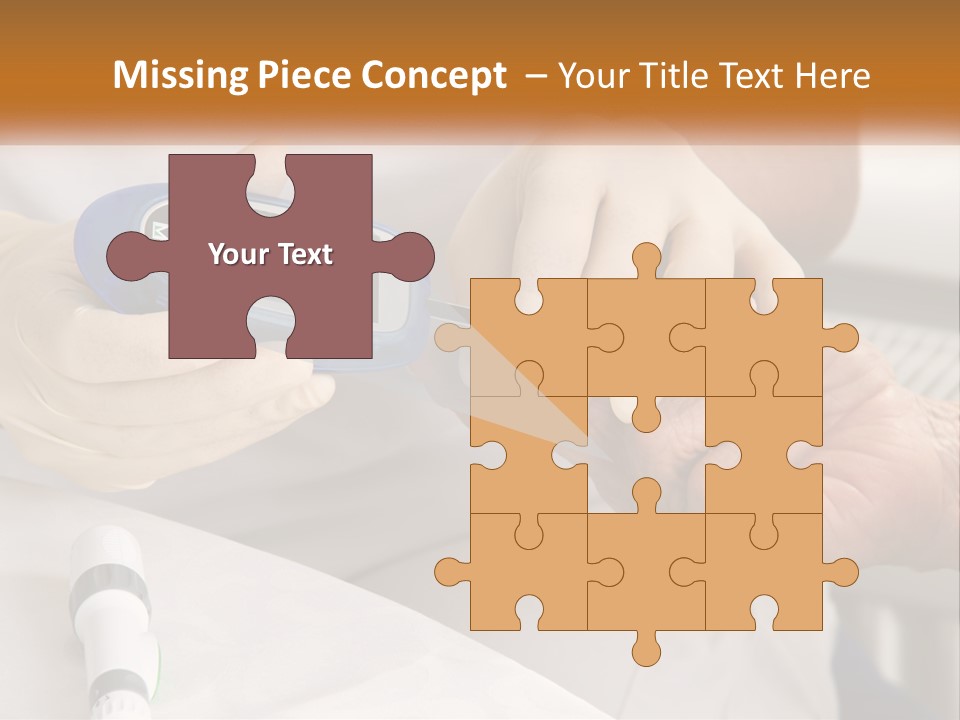 Hyperglycemia Carbohydrates Gauge PowerPoint Template