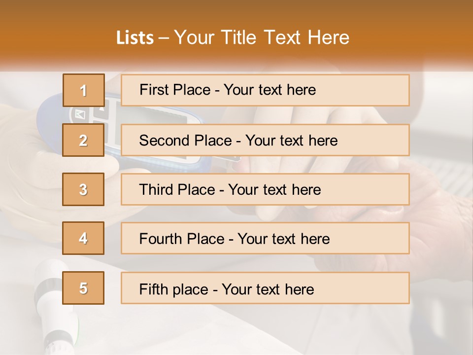 Hyperglycemia Carbohydrates Gauge PowerPoint Template