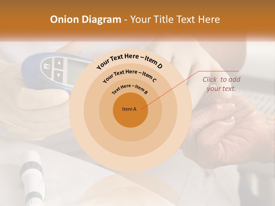 Hyperglycemia Carbohydrates Gauge PowerPoint Template