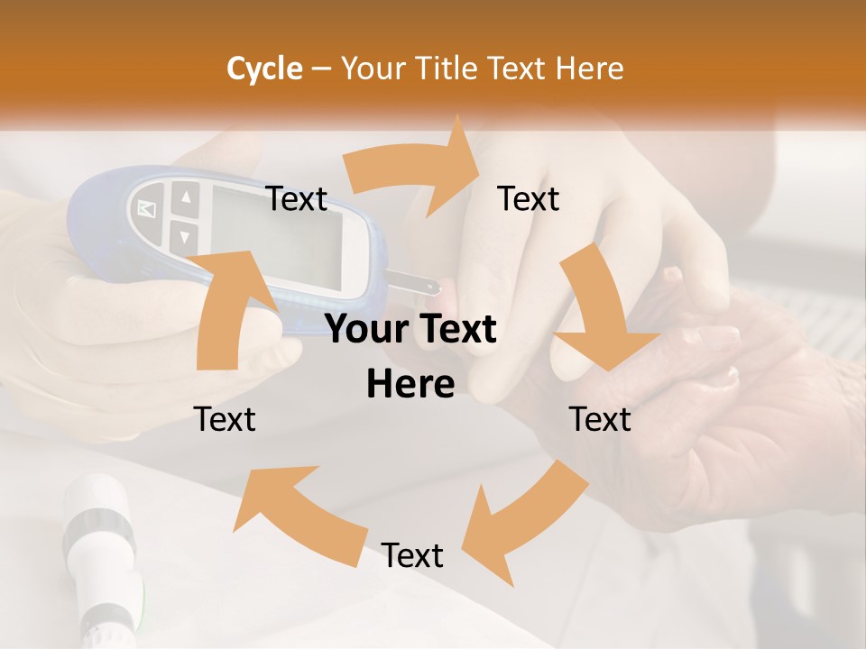 Hyperglycemia Carbohydrates Gauge PowerPoint Template