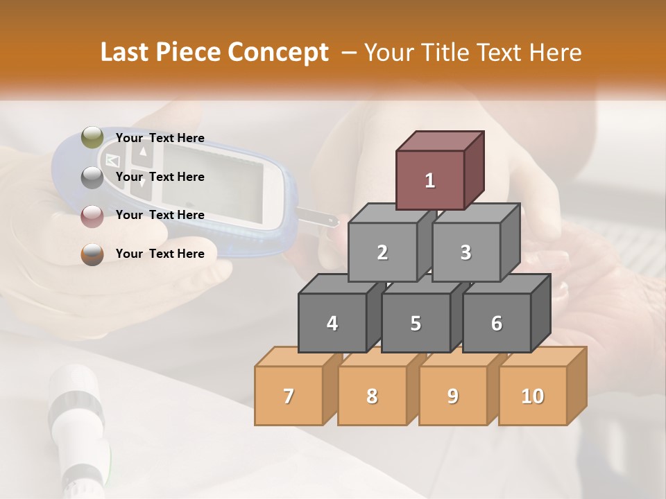 Hyperglycemia Carbohydrates Gauge PowerPoint Template