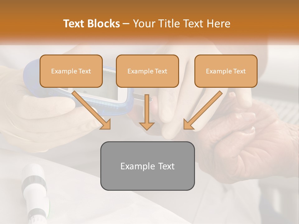 Hyperglycemia Carbohydrates Gauge PowerPoint Template