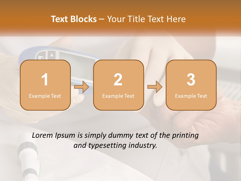 Hyperglycemia Carbohydrates Gauge PowerPoint Template
