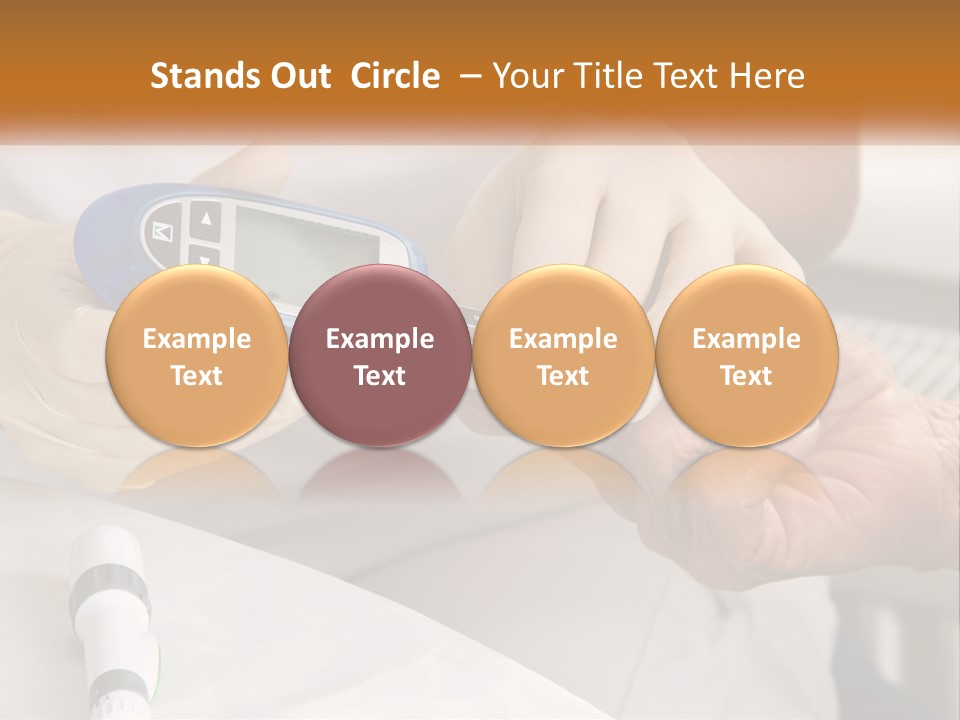 Hyperglycemia Carbohydrates Gauge PowerPoint Template