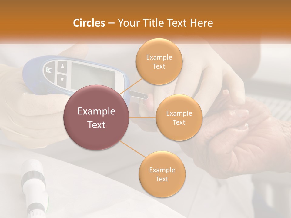 Hyperglycemia Carbohydrates Gauge PowerPoint Template