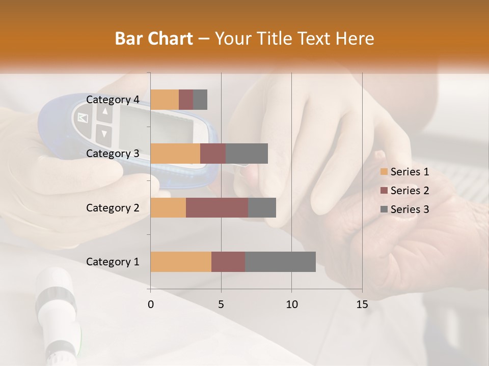 Hyperglycemia Carbohydrates Gauge PowerPoint Template
